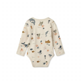 Liewood bodi benka Yanni 2kom, SeaCSandy/CrispW 