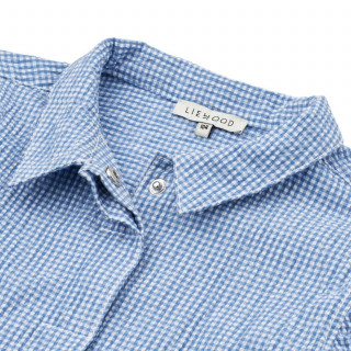 Liewood košulja Kory, Check Riverside/Crisp white 