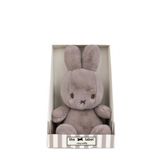 Miffy Cozy plišani zeka u pokl. kutiji 23cm, Taupe 