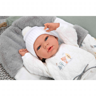 Arias Elegance lutka beba Andie Gris 40cm 