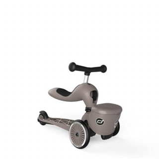 Scoot&Ride Trotinet 2u1 Highwaykick 1 Brown lines 