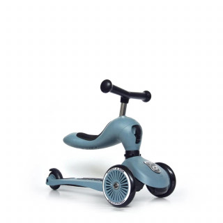 Scoot&Ride Trotinet 2u1 Highwaykick 1 Steel 
