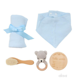 Cute&Cool poklon set za bebe meda 4 kom 