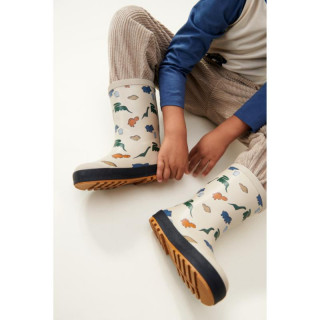 Liewood termo čizme za kišu Mason,Dinosaurs/Mist 