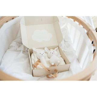 Jabadabado-Poklon set za bebe sa ćebencetom zeka 