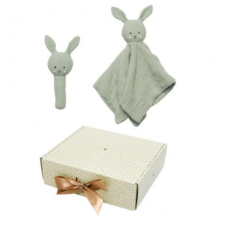 Jabadabado-Poklon set za bebe zeleni zeka 