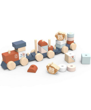 Speedy Monkey Drveni voz umetaljka 