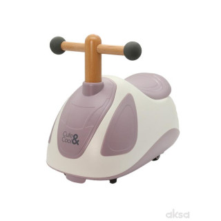 Cute&Cool guralica za decu drvena, ljubičasta 