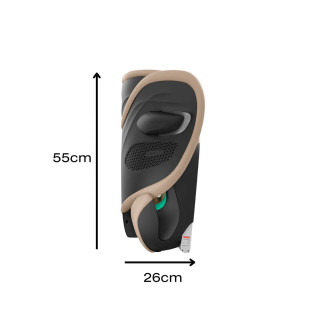 Cybex a-s Solution G2 i-Fix Plus(100-150cm)A.Beige 