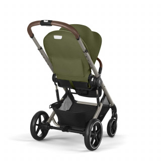 Cybex kolica Balios S Lux, Moss Green (taupe ram) 