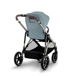 Cybex kolica Gazelle, Stormy Blue (taupe ram) 