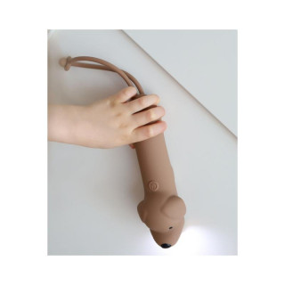 Rabbit n Friends baterijska lampa kuca, braon 