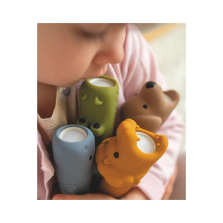 Rabbit n Friends baterijska lampa lav, oker 