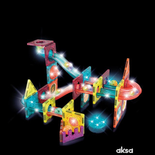 Cute&Cool magnetne pločice svetleća staza,65 kom 