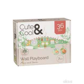 Cute&Cool drvena igračka tabla za zid dino 
