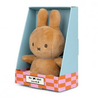 Miffy Lucky plišani zeka u pokl. kutiji 10cm,Beige 