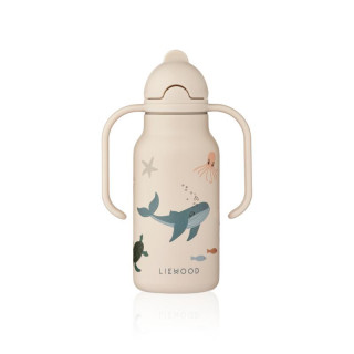 Liewood termos boca 250ml Kimmie,Sea creatureSandy 