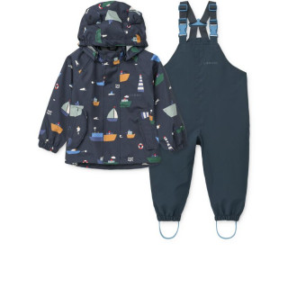 Liewood set garderobe za kišu Manu,SailingCNavy 
