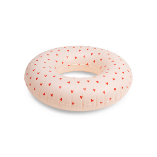 Swim Essentials šlauf roze sa srcima 65cm 