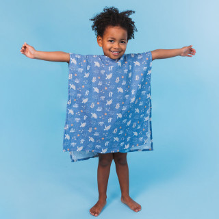 Swim Essentials pončo za plažu coral, dečaci 