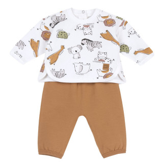 Chicco komplet (majica dr, donji deo), unisex 