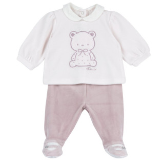 Chicco komplet (majica dr, donji deo), devojčice 