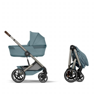 Cybex duo sistem Balios S Lux Stormy Blue (taupe) 