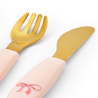 Elodie silikonski set za hranjenje rosie bow 