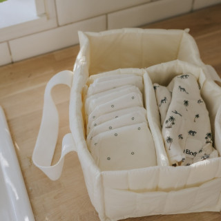 Elodie korpica za pelene creamy white 