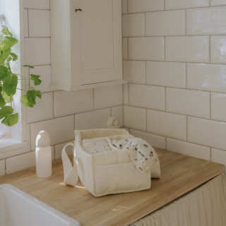 Elodie korpica za pelene creamy white 