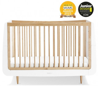 SnuzKot Skandi krevetac za decu, White Natural 