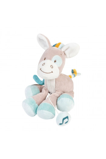 Nattou mini muzička plišana igračka konjić Tim 