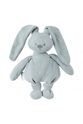 Nattou igračka pleteni zeka, zelena 