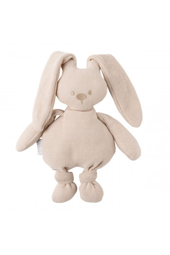 Nattou igračka pleteni zeka, bež 