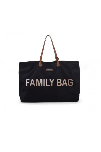 Child home Family Bag, Torba crno zlatna 