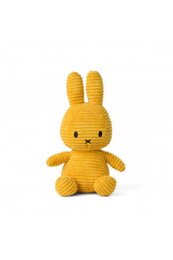 Miffy plišani zeka Corduroy 33cm žuti 