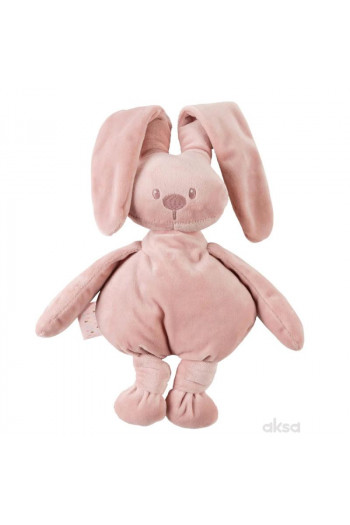 Nattou plišani zeka Lapidou Cuddly pink 