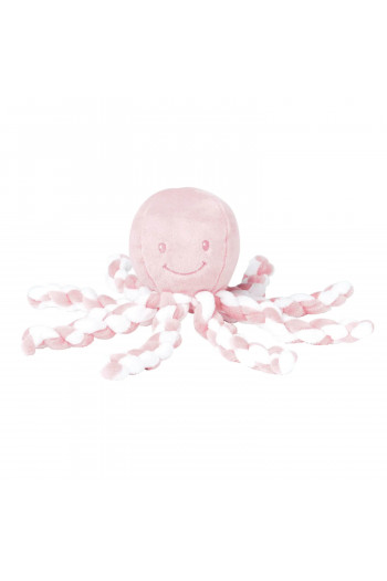 Nattou plišana hobotnica Lapidou pink 