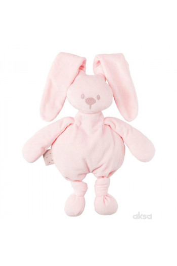 Nattou plišani zeka Lapidou Cuddly pink 