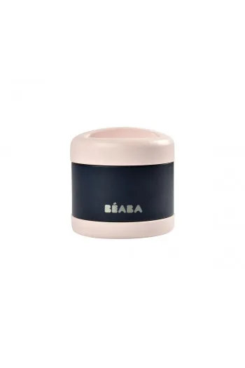 Beaba inox termo posuda 500ml,light pink/nightblue 