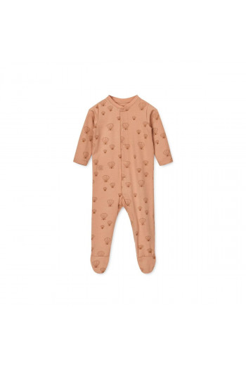 Liewood pidžama jednodelna Boye, vel 74 Sea shell 