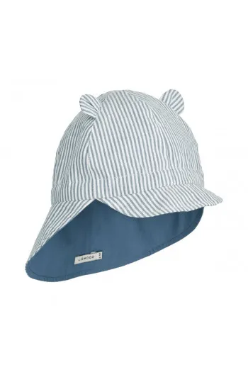 Liewood šešir sa dva lica Gorm vel 9/12m,Blue wave 