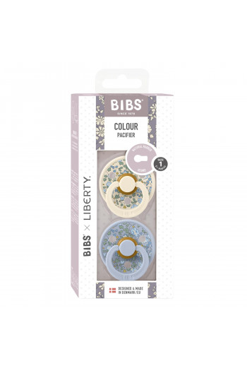 Bibs laža Liberty Eloise Dusty Blue Mix veličina 1 