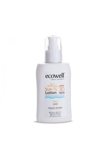 Ecowell Organski losion za sunčanje SPF 30, 150 ml 