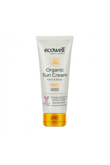 Ecowell Organska krema za sunčanje SPF 50 , 110 gr 