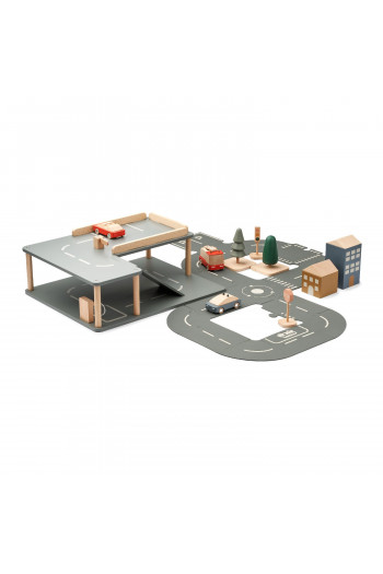 Liewood igračka putevi set Village, Apple red mix 