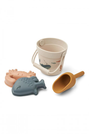 Liewood set za plažu Kit Mini, Sea creature/Sandy 