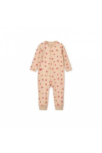 Liewood pidžama jednodelna Birk, Cherries/AppleB 