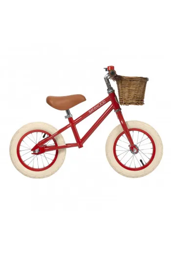 Banwood balance bicikl vintage, Red 