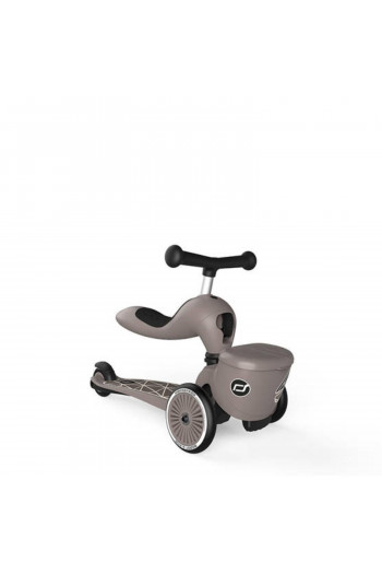 Scoot&Ride Trotinet 2u1 Highwaykick 1 Brown lines 